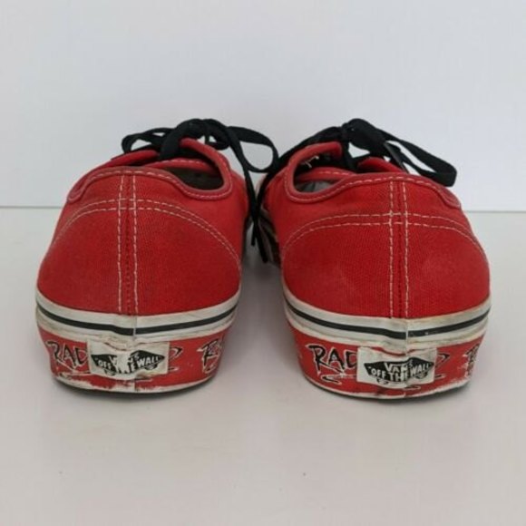 Vans Authentic Rad Pack Red Sneaker Size Men\'s US 11 Model VN-0NJV5M9 Shoes main image 10